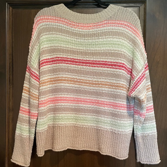 American Eagle Striped Knit Sweater - size M - Picture 3 of 5